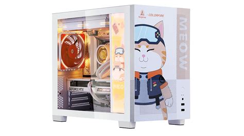 Colorfire Completes Meow Series With Cat Themed Pc Case