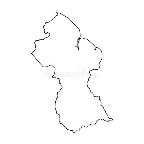 Haiti - Map Outline Country Stock Vector - Illustration of contour ...