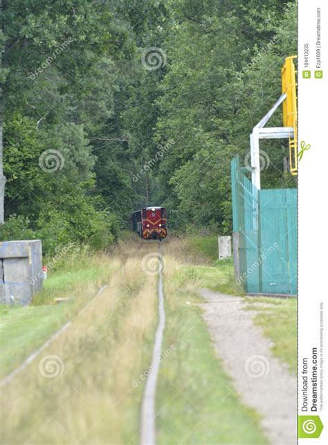 Old Narrow Gauge Railway Stock Image Image Of Passenger