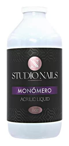 Monómero 8oz Studio Nails Bajo Aroma Y Protector Uv