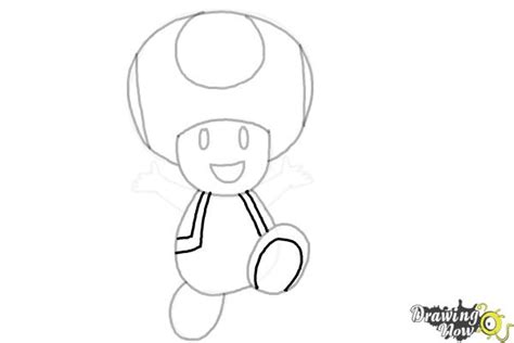 How To Draw Toad From The Super Mario Bros Movie DrawingNow