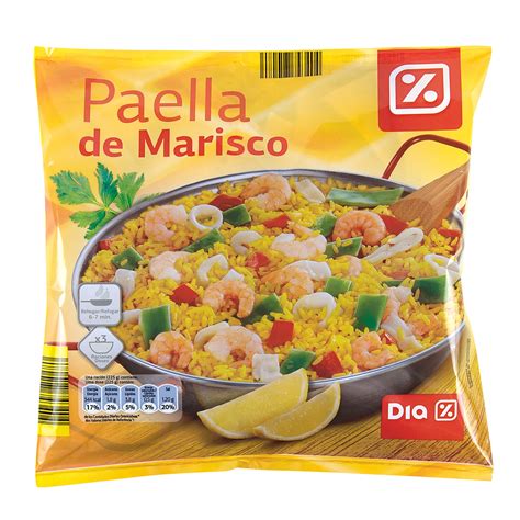 Dia Paella Marisco Bolsa Gr Base Arroz Y Salteados