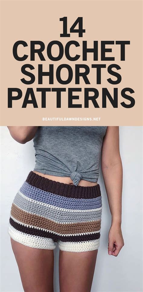 14 Crochet Shorts Patterns For Women Artofit