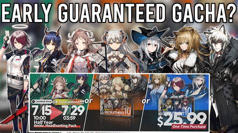 Arknights ENGUARANTEED 6 GACHA FAST Update Recaps Half Year