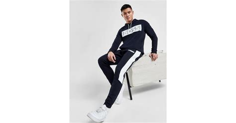 Boss By Hugo Boss Batch Soody Tracksuit In Blue For Men Lyst Uk