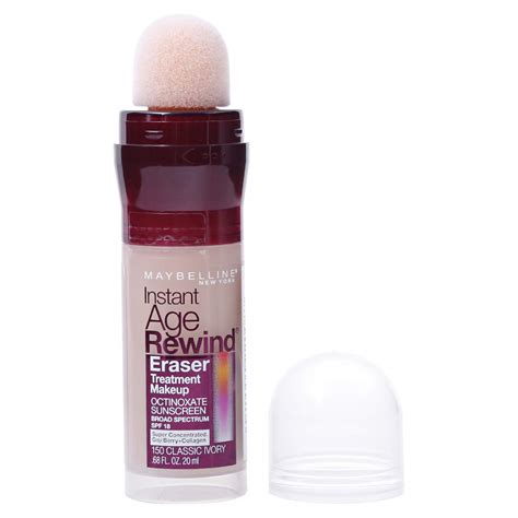 Maybelline New York Instant Age Rewind Eraser Foundation 150 Classic Ivory 20 Ml Price In Uae