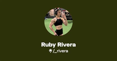 Ruby Rivera Instagram Tiktok Linktree