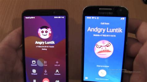 Incoming Call Outgoing Call At The Same Time Angry Luntik On Samsung