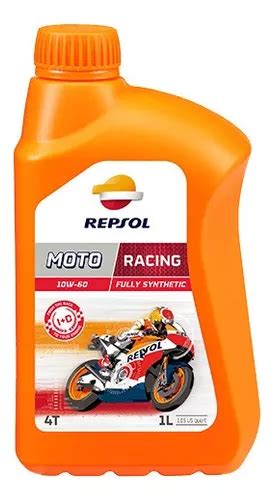 Aceite Repsol Moto Racing W T Litro Sint Tico Mercadolibre