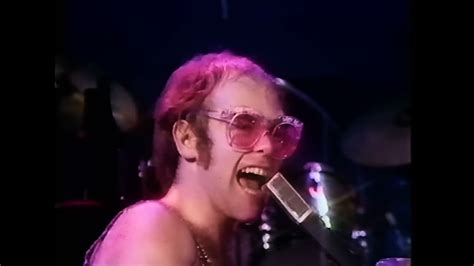 Saturday Night S Alright For Fighting Elton John Live In London 1974 Hd Youtube