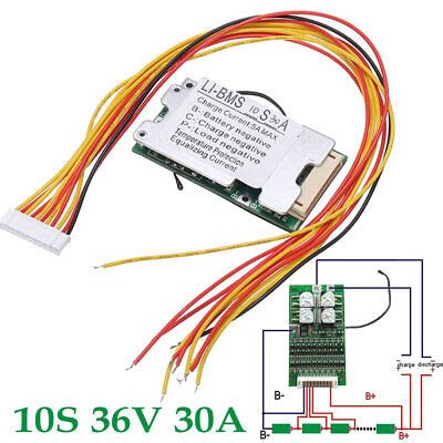 S V A Li Ion Akku Batterie Schutz Bms Pcb Board Mit Balance