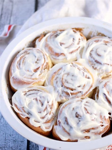 Classic Cinnamon Rolls with Cream Cheese Frosting | Baker Bettie