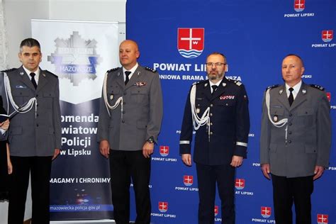 Zmiana Na Stanowisku Komendanta Powiatowego Policji W Lipsku Witold