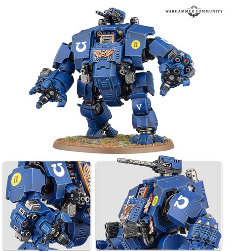 New Space Marines Brutalis Dreadnought Rules Loadouts