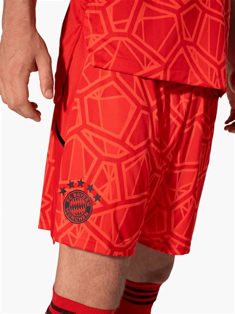 Hombres Pantalón Corto De Portero 22 23 Rojo Tienda Fc Bayern Múnich