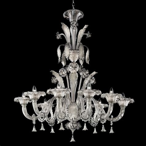 Canal Grande Two Tier Murano Glass Chandelier