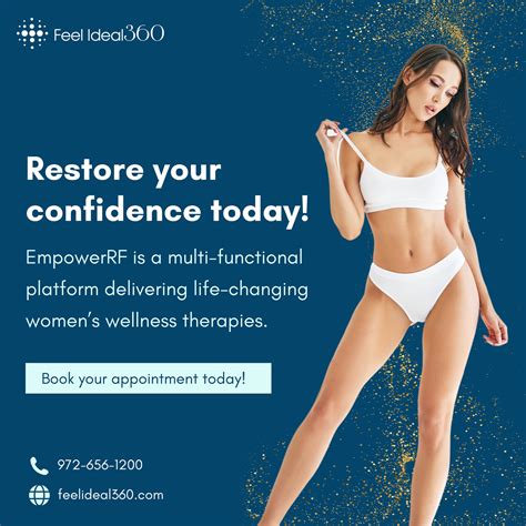 EmpowerRF Restore Your Confidence Today Feel Ideal 360 Med Spa