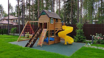 Детская площадка для дачи из дерева ᐉ Купить в Киеве