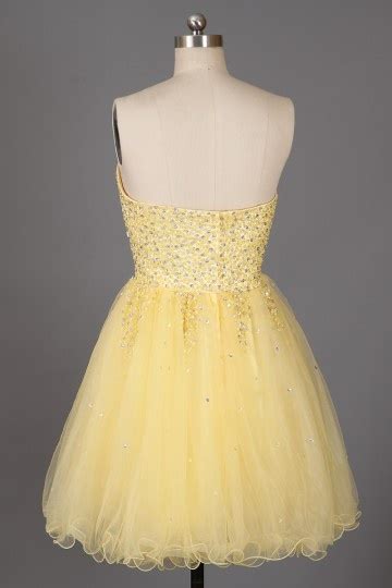 Robe De Cocktail De Bulle En Tulle D Collet E En Coeur Orn E De Bijoux