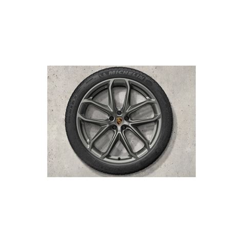 Genuine Porsche 21 Macan Gt Design Alloy Wheels And Summer Tyres Original