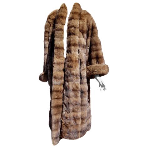 Gianfranco Ferr Haute Couture Wild Russian Whole Skins Barguzinsky