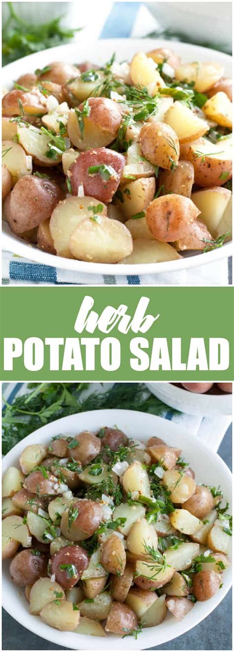 Herb Potato Salad Simply Stacie