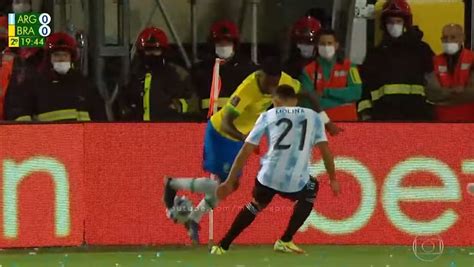 Vinicius Y Su Increíble Jugada En Argentina Vs Brasil Por Eliminatorias Del Que Todos Hablan