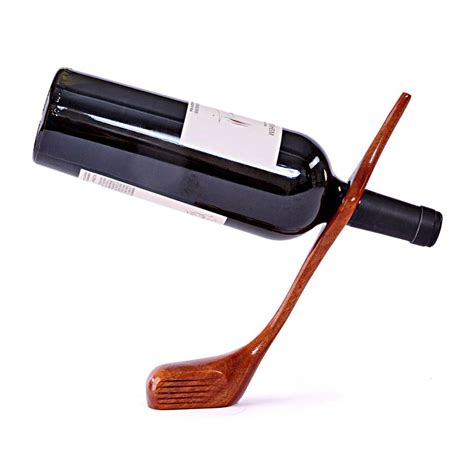 Golf Club Balancing Wine Bottle Holder 27 95 Wine Bottle Holders