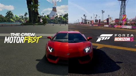 The Crew Motorfest Vs Forza Horizon 5 Attention To Detail Graphics