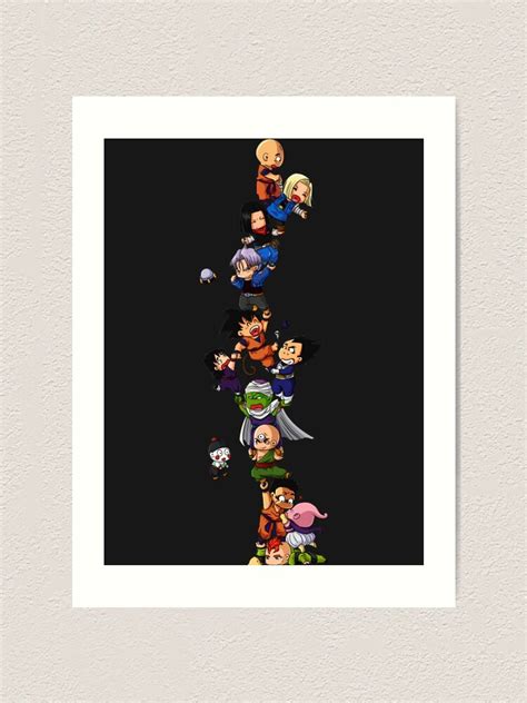 Goku Gohan Goten Bulma Vegeta Dragonball Classic T Shirt Art Print