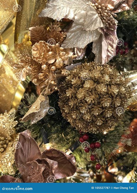 Beautiful Christmas Ornaments Stock Image Image Of Christmas