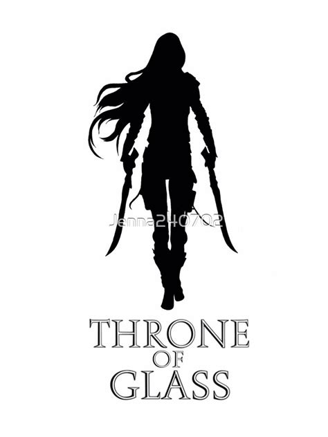 Throne Of Glass Cover Silhouette Iphone Case For Sale By Jenna240702 Redbubble