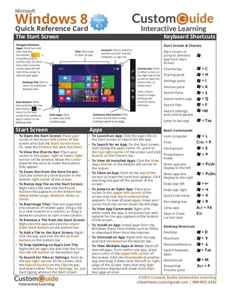 Windows 11 Cheat Sheet Pdf