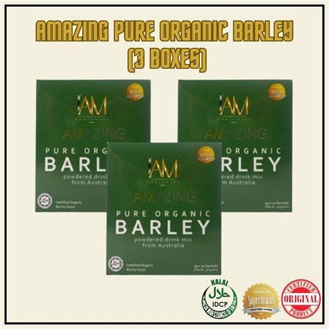 Amazing Pure Organic Barley Powdered Drink Mix By I Am Worldwide