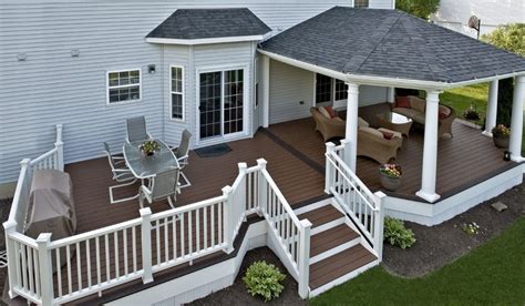 Covered Deck Builder Decks With Roofs Amazing Deck Decks Backyard