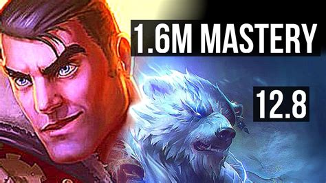 Jayce Vs Volibear Top 1100 Games 1 6m Mastery Godlike Br