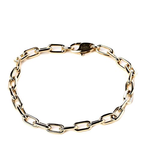 Cartier 18k Yellow Gold Spartacus Link Chain Bracelet 848877 Fashionphile