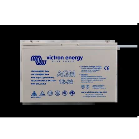 Victron Lead Battery AGM 12V 38Ah Telecommunications Solar Energy