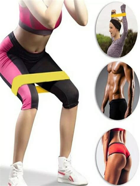 DAFUSHOP BRASIL Kit 5 Faixas Elásticas Para Exercícios Multifuncional