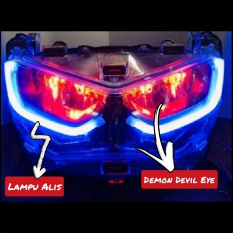 Jual Led Strip 3 Titik 12v Demon Devil Eye Shopee Indonesia