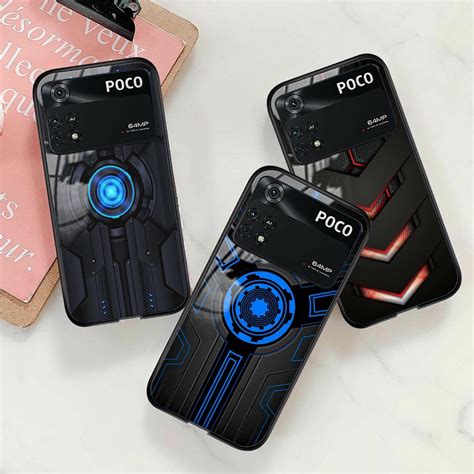 Jual Softcase Glass Kaca For Xiaomi Poco M4 Pro 4G E448 Xiaomi POCO