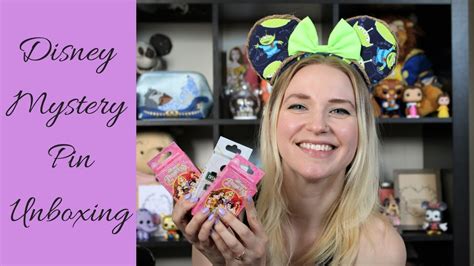 Disney Mystery Pin Unboxing Youtube