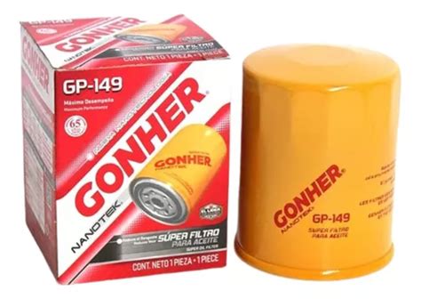 Filtro Aceite Gonher Nanotek Gp149 Superfiltro Para Aceite MercadoLibre