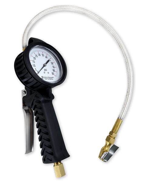 Tpms Dial Tire Inflator W Stainless Hose Psi Astro Pneumatic Tools