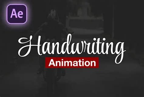 Handwriting Text Animation In After Effects Tutorial