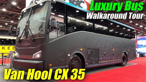 Beautifully Balanced 2023 Van Hool Cx35 Bus Youtube