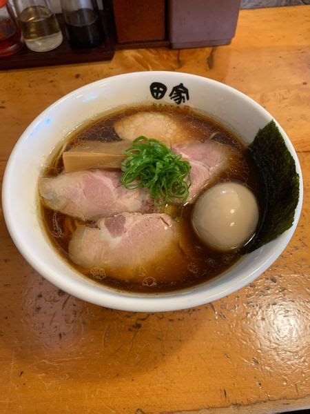 『特製中華そば大盛り』中華そば 田家 本店のレビュー ラーメンデータベース