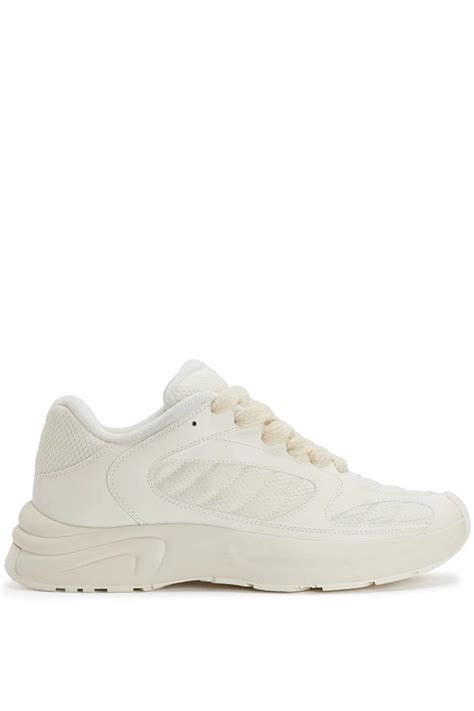 AMI PARIS AMI Vintage Mesh Sneakers White - Clothing from Circle Fashion UK