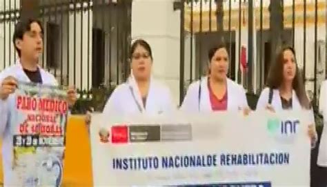 Minsa Médicos acatan paro de 48 horas y no atenderán consultas