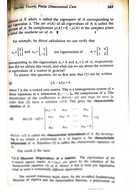 Solution Spectral Theory Of Linear Operators In Normed Spaces By Erwin